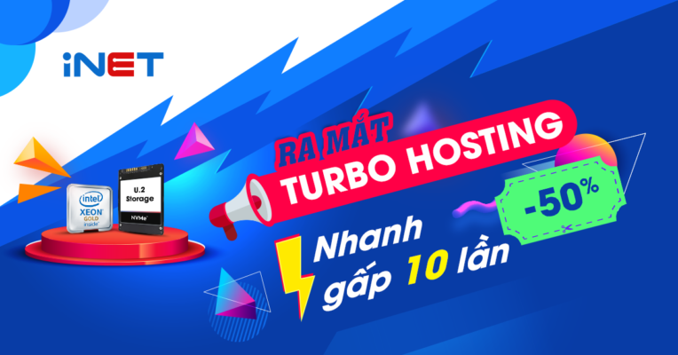 iNET ra mắt dịch vụ Turbo Hosting siêu nhanh, siêu tiết kiệm